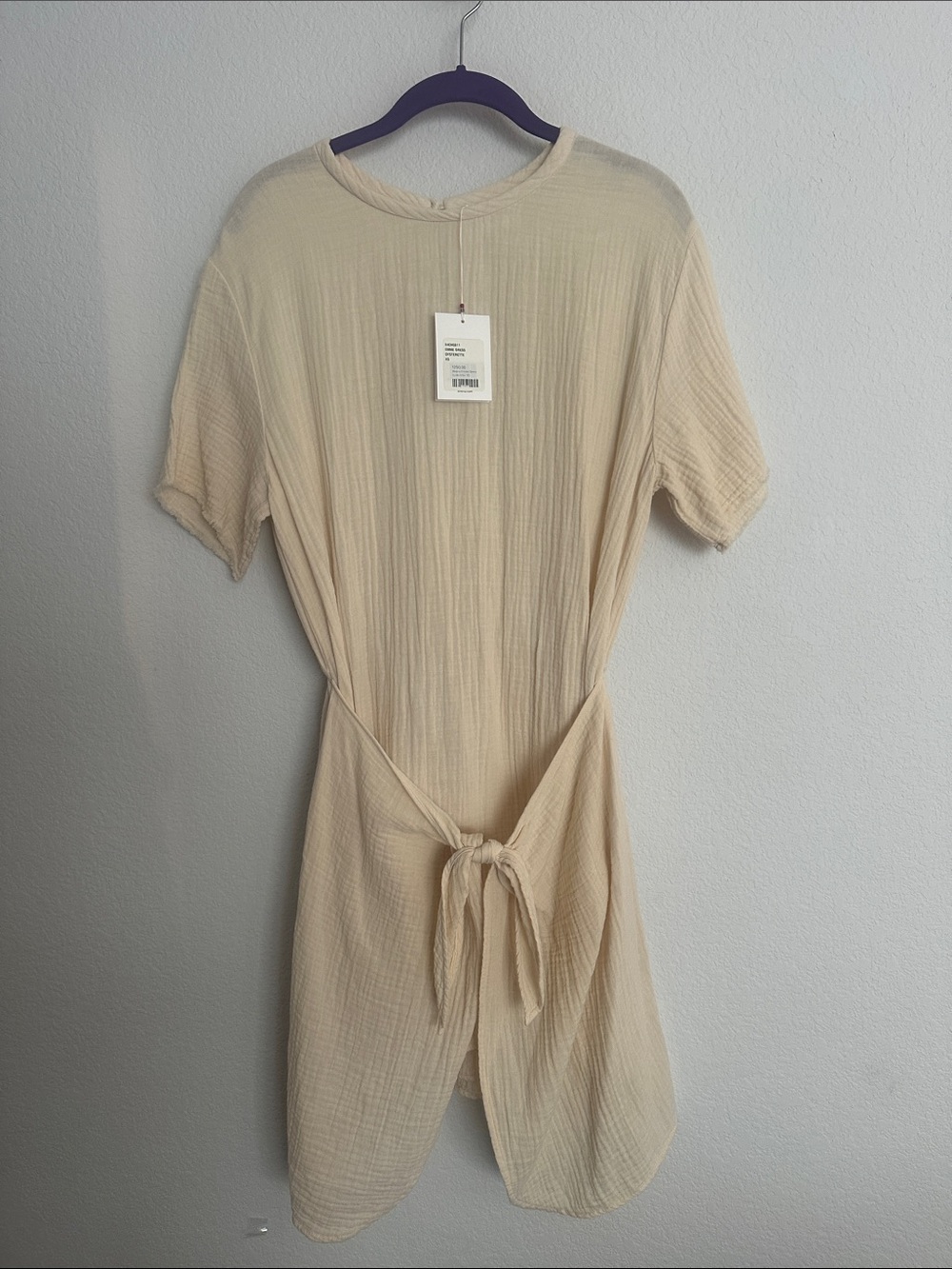 NWT XIRENA EMME oyster crepe dress XS $250